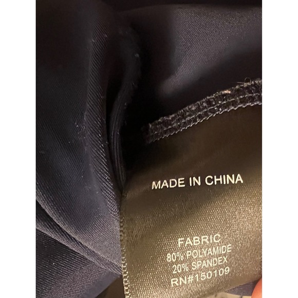 movetes top active/athleisure Peter Pan pointer blue short sleeves M - Picture 6 of 7